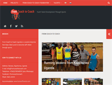 Tablet Screenshot of fromcoachtocoach.com